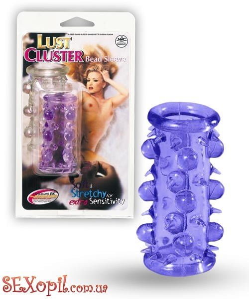 (d3580B) Насадка Lust cluster loveclone sleeve