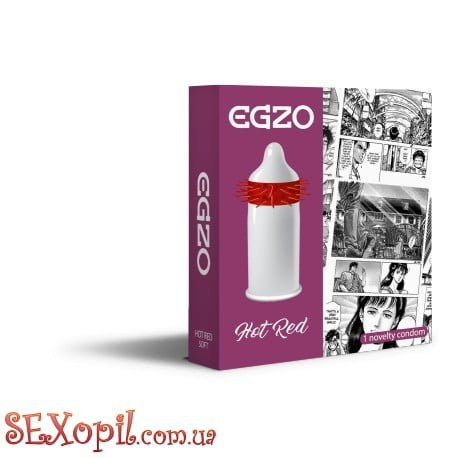 (30002) Презерватив EGZO Cocky Friend Violet Soft