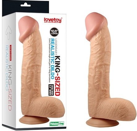 Фалоімітатор – Legendary King Sized Realistic Dildo 10.5″ (LVTOY193)