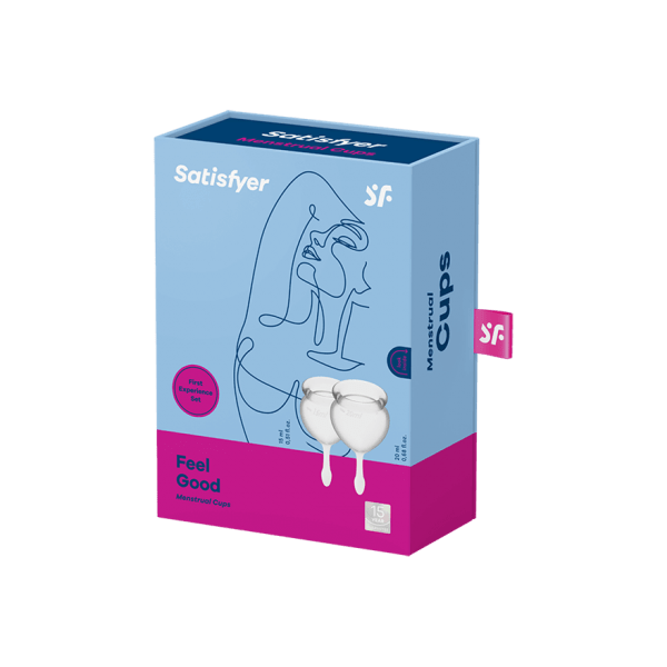 Satisfyer — Менструальные чаши SATISFYER FEEL GOOD MENSTRUAL CUP WHITE (T360903)