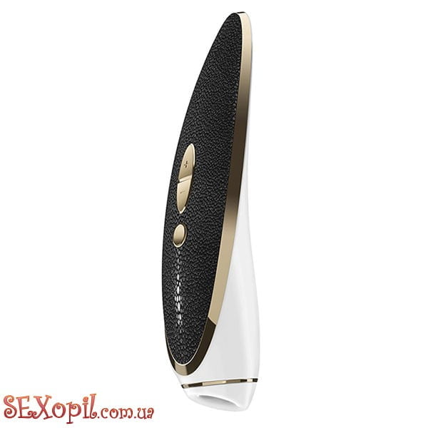 Вакуумний стимулятор клітора Satisfyer Luxury Haute Couture Black(SO2466)
