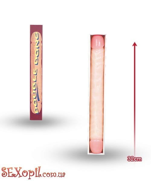 (d0156) Фаллоимитатор Double elastic penis