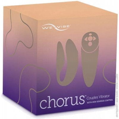 (W44012) Вібромасажер для пар We-Vibe Chorus, Purple