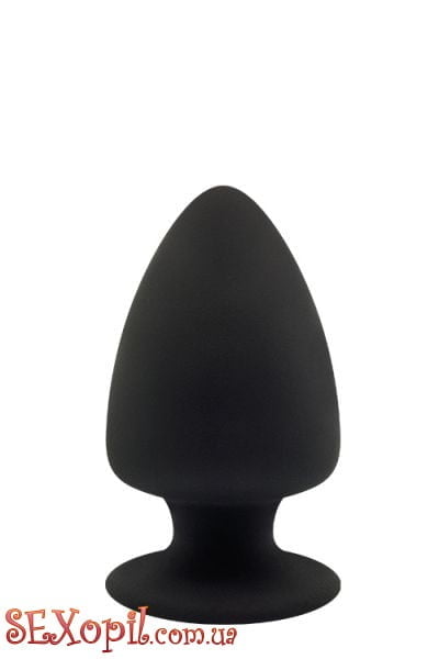 (DT21602) Анальний затор PREMIUM SILICONE PLUG M BLACK
