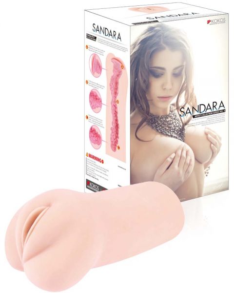 Мастурбатор-вагіна двошарова Kokos Sandara DL (K45123)