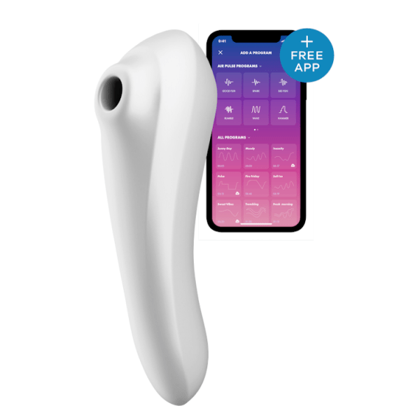 Satisfyer – Вакуумний стимулятор клітора + точка G Satisfyer Dual Pleasure (T360132)