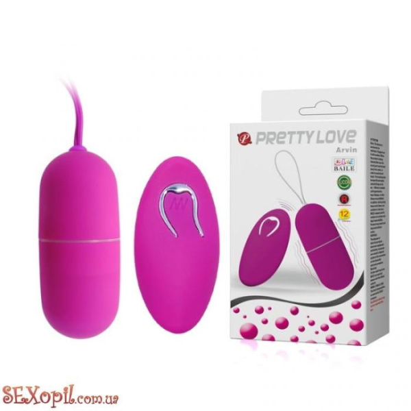 (BI0268) Віброяйце Pretty Love Arvin