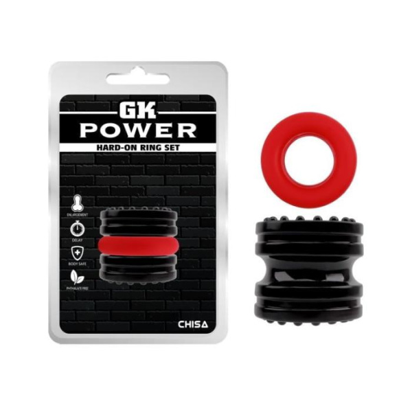 Ерекційні кільця – GK Power Hard-On Ring Set (00989)