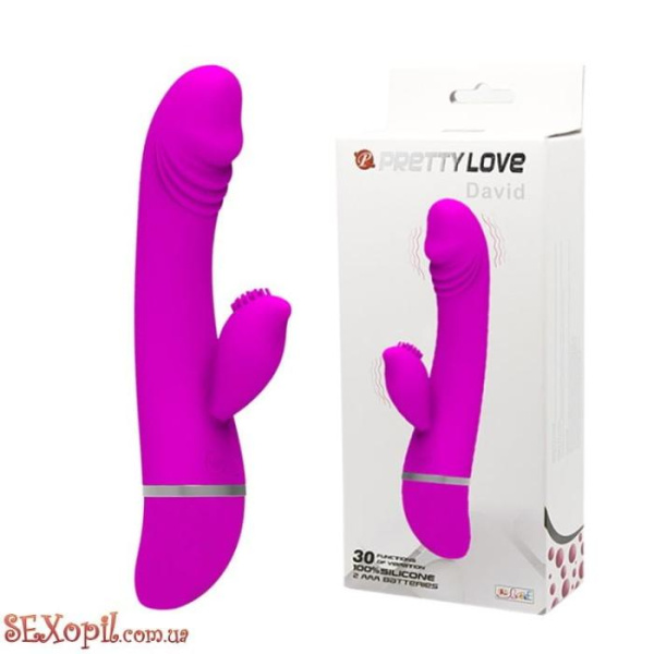 (BI0257) Вибратор Pretty Love David Vibrator