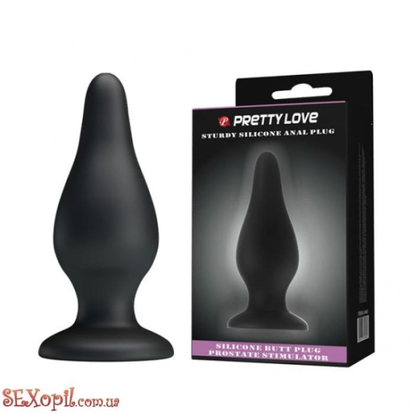 (BI0554) Анальний затор Pretty Love Sturdy Silicone Anal Plug