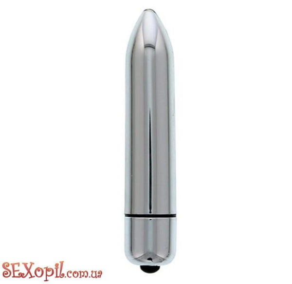 (DT21412) Сріблястий міні-вібратор CLIMAX BULLET 8,5 см