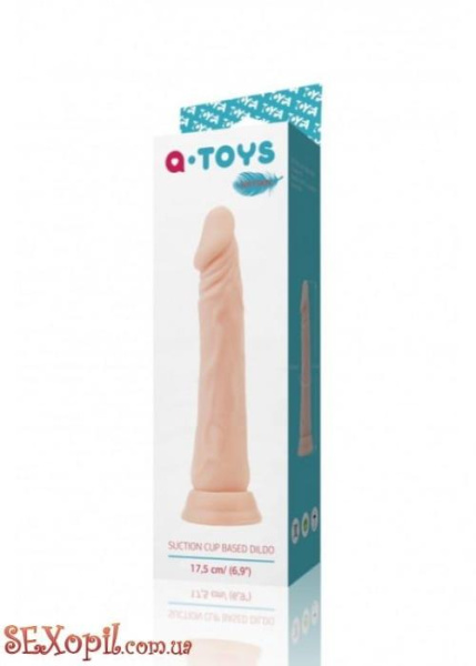 (761006) Реалістичний фалоімітатор Toyfa A-Toys, 17,5 см