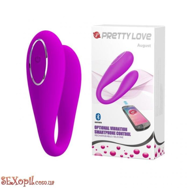 Hi-tech вібратор – Pretty Love August Remote Massager (BI0614)