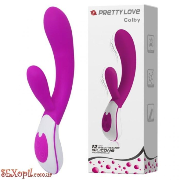 (BI0376) Hi-tech вібратор – Pretty Love Colby Vibrator Purple