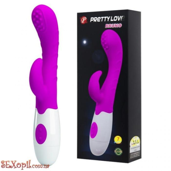(BI0384) Hi-tech вибратор — Pretty Love Bruno Vibrator Purple