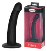Фалоімітатор без мошонки - MALESATION Barry Dildo, чорний (9916)