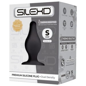 Анальна пробка SilexD (Model 2 size S) двошарова, силікон+Silexpan(SO5014)